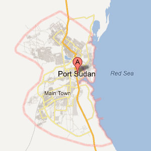 Port Sudan Map